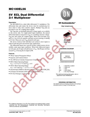 MC100EL56DWR2 datasheet  